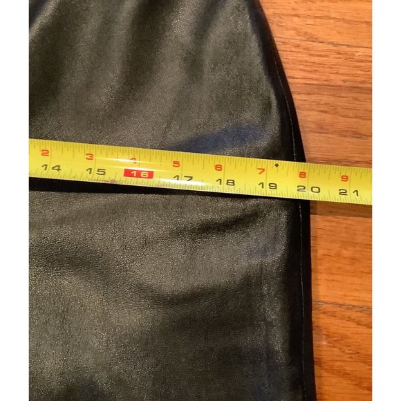 Doncaster Womens 100% Black Leather Pants Lined No Size Tag See Measurements - Picture 12 of 14